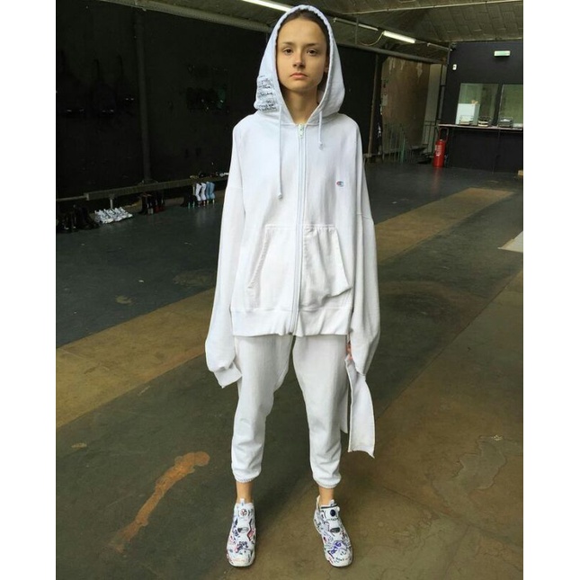 Hoodie Oversize Vetements x Champion