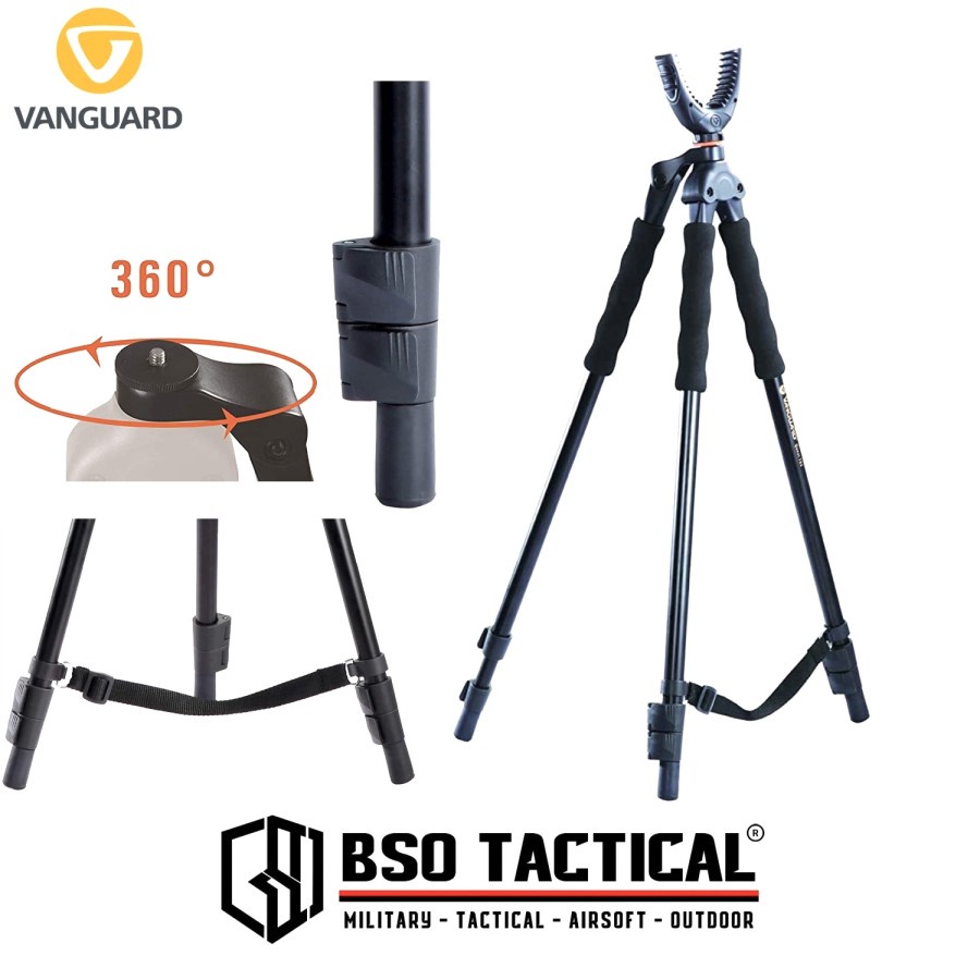 Jual Tripod Vanguard Quest Lightweight Tactical T62U 3in1 Stick