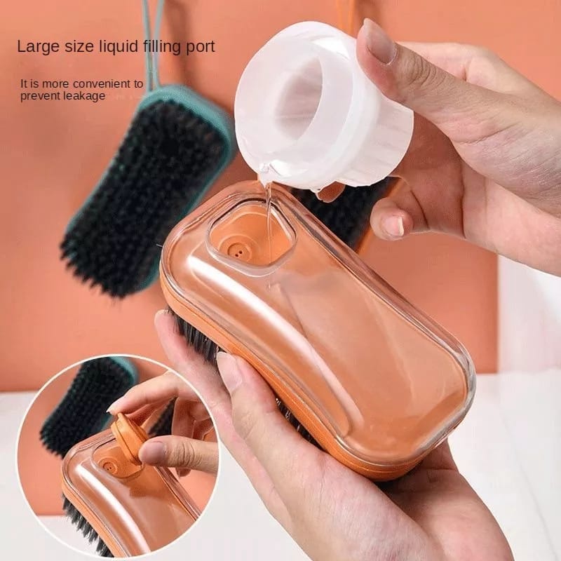 Sikat Baju Pembersih Multifungsi / Multifunction Cleaning Brush Dispenser Tempat Sabun