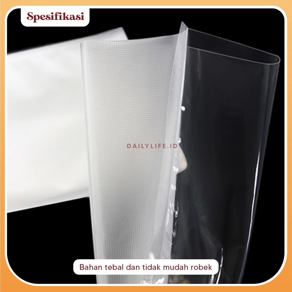 Plastik Sealer Plastik Isi 100Pcs Kemasan Plastik Makanan -PSEA- Dailylife.id