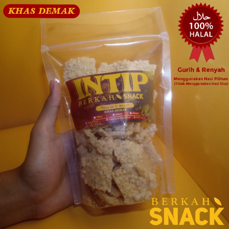 

SNACK INTIP NASI KERAK NASI INTIP GORENG, OLEH-OLEH KHAS DEMAK