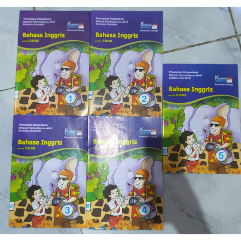 LKS Bahasa Inggris Swadaya Murni SD Kelas 1 - 5 Semester 2 Kurikulum 2013