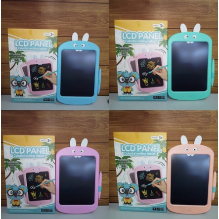 [ Cinicini ] LCD Screen Writing Drawing Karakter Tablet Edukasi 8.5inch Papan Tulis Anak