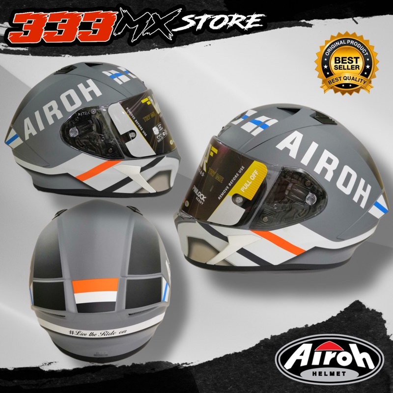 HELM AIROH VALOR CRAFT MATT HELMET AIROH FULL FACE VALOR CRAFT ORIGNAL