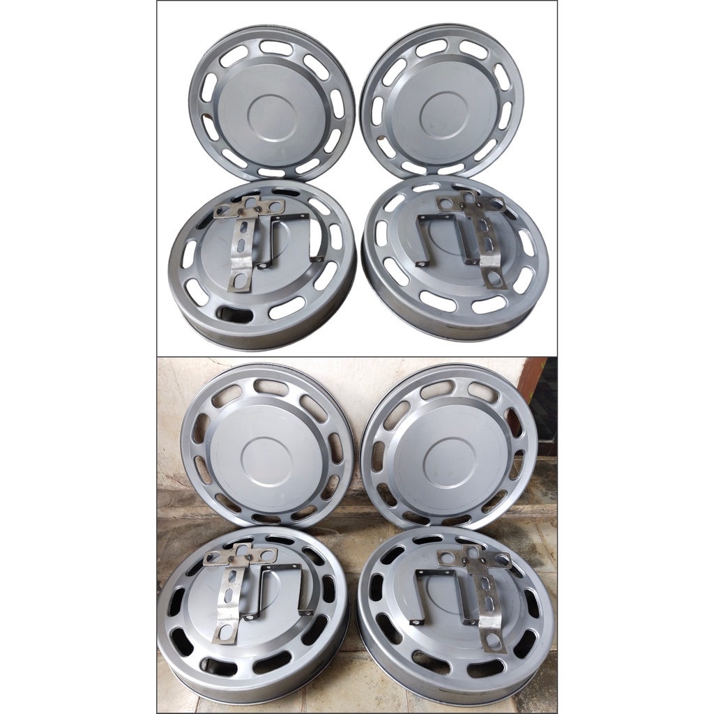 [1 pcs] wheeldop truk adiputro plat r16/r15 plus dudukan