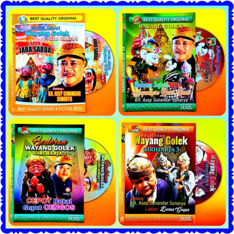 KASET MP5 VIDEO WAYANG GOLEK-WAYANG GOLEK SUNDA LENGKAP-VIDEO FILM WAYANG GOLEK-WAYANG GOLEK TERBARU