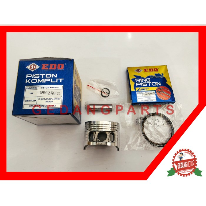 PISTON KIT PISTON KOMPLIT SUPRA X 125 FI EDO