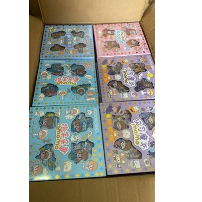 

[KODE PRODUK B07C86997] 1 pack isi 100 Lembar Pcs Stiker Box Merk SENMU SEN MU Momo Sticker Set korea