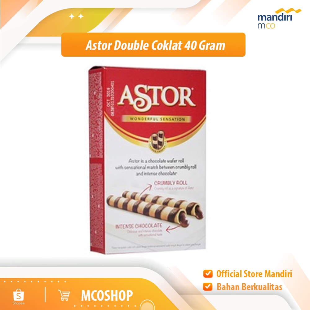 

Astor Double Coklat 40 Gram