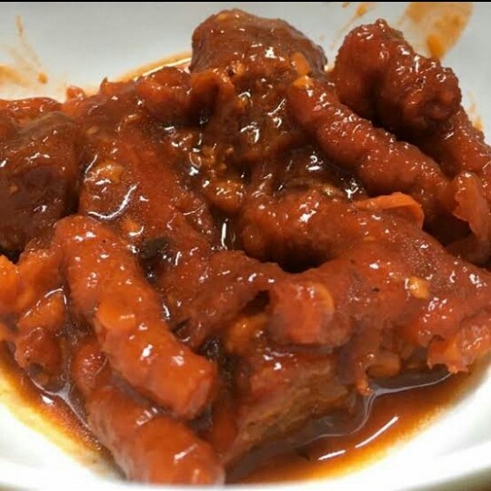 

Ceker Ayam Saos Lada Hitam Tx0392