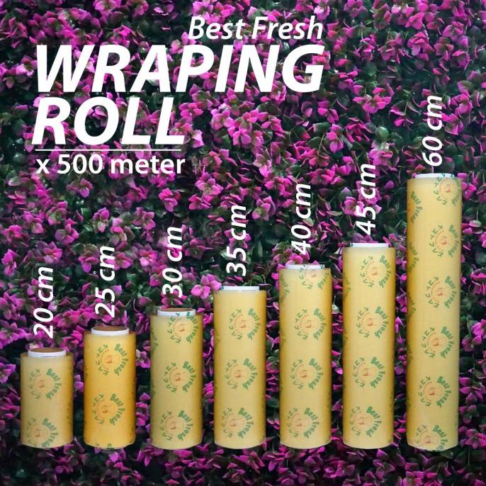 Plastik Wrap - Wrap Roll 45 cm x 500 m - Best Fresh