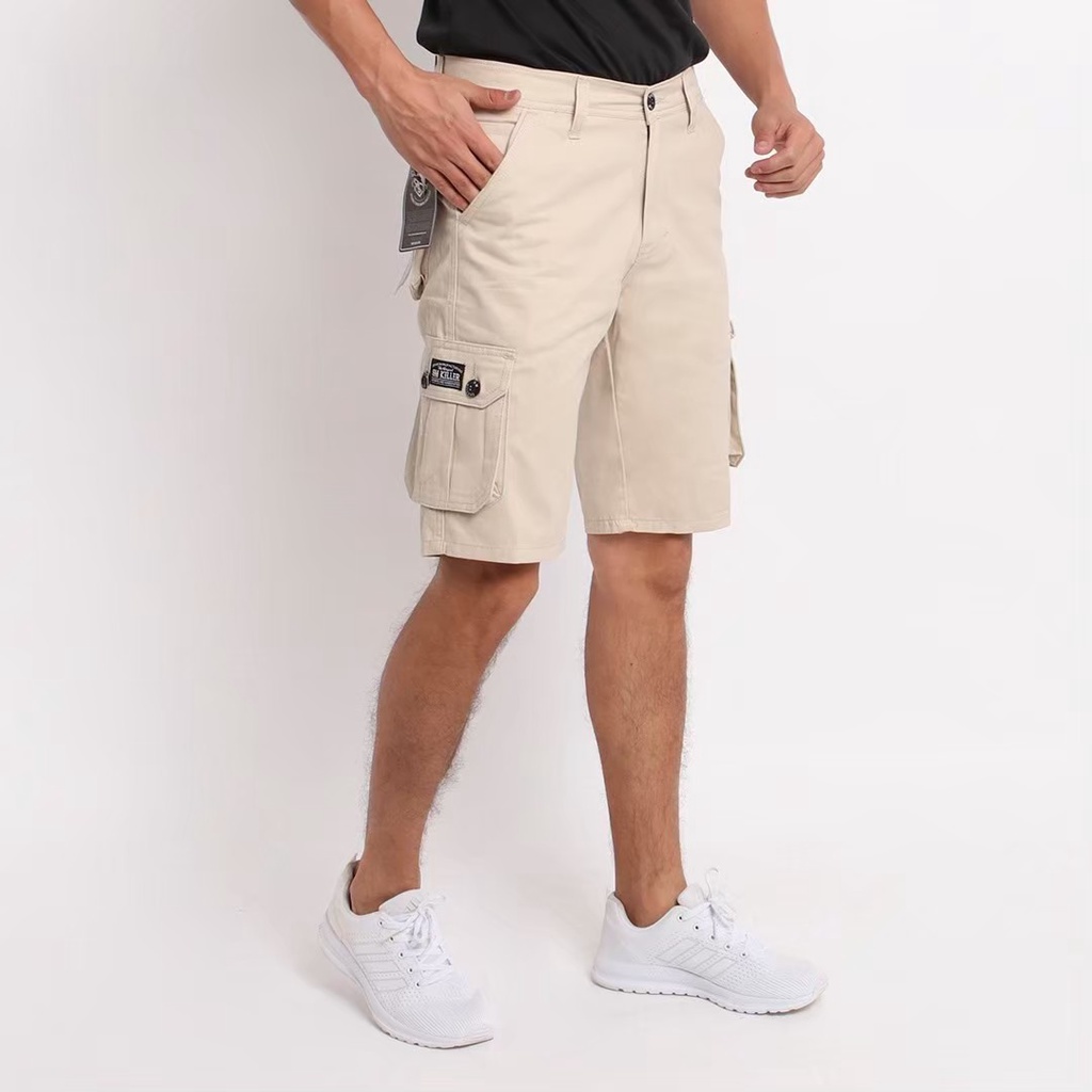 Celana Pendek Celana Cargo pendek Short Pants pria Celana celana PDL pendek Killer warna hitam seri art SMCPD001