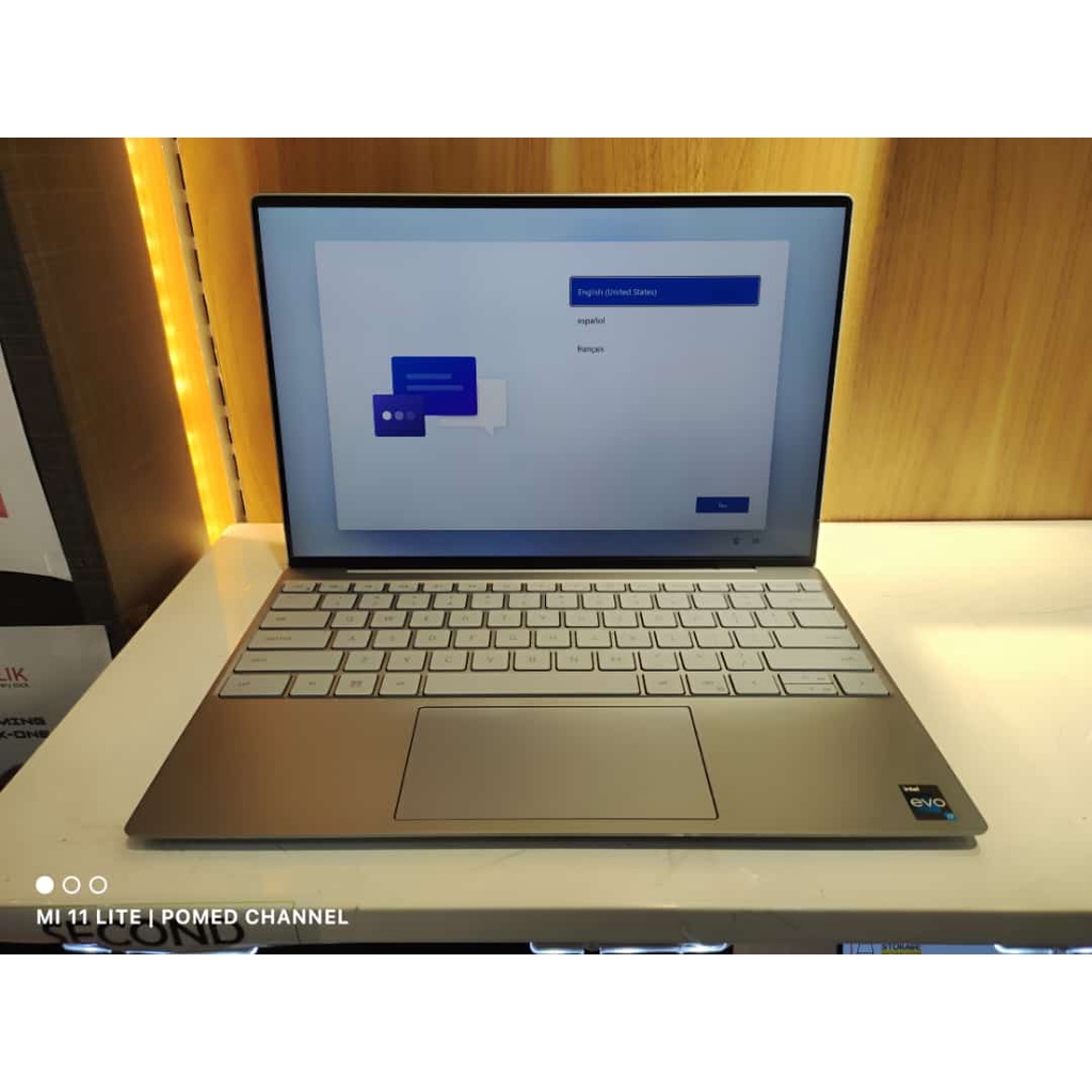 Laptop DELL XPS 2022 9315 intel EVO I7 1250U 16GB 512GB SSD IRIS XE 13.4 WUXGA TERLARIS