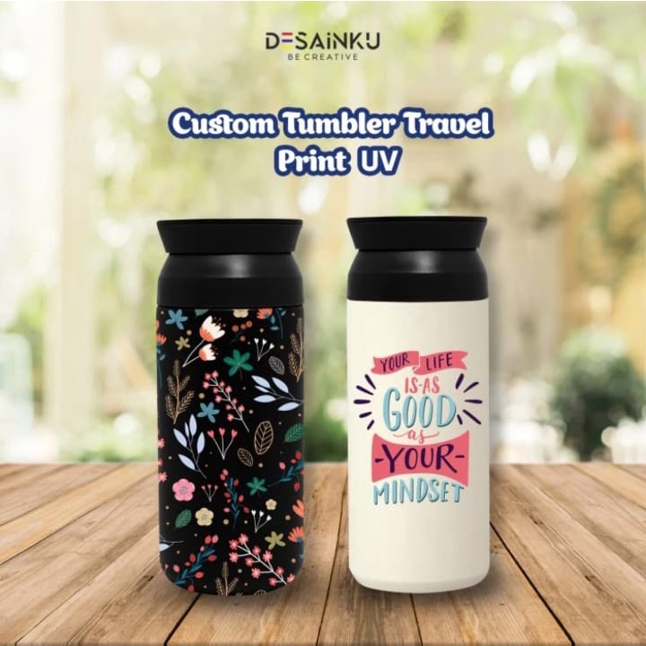 Tumbler / Botol Minum Promosi Murah / Print Tumbler Stainless Custom