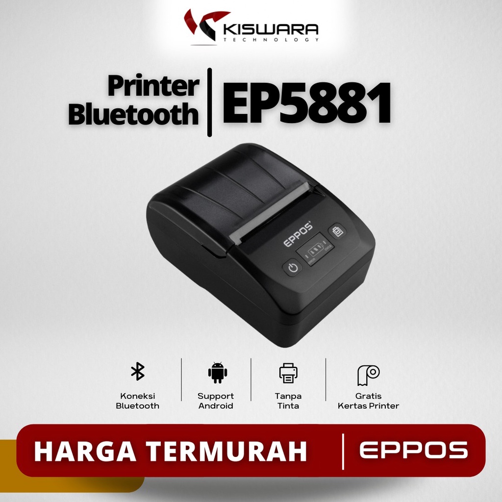 Mini Printer Bluetooth EPPOS EP5881 kiswarabandung