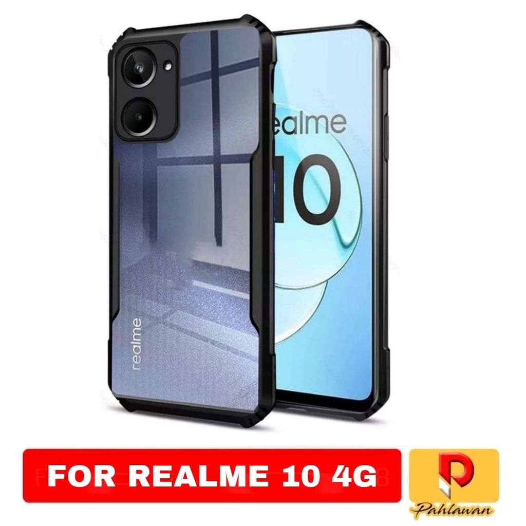 PROMO Case REALME 10 4G 2022 New Edition trasparan - REALME 10 4G