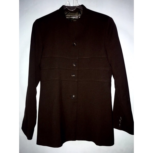 Suit & Blazer Brand Gianina Brown [BUATAN SENDIRI] Size L Kecil