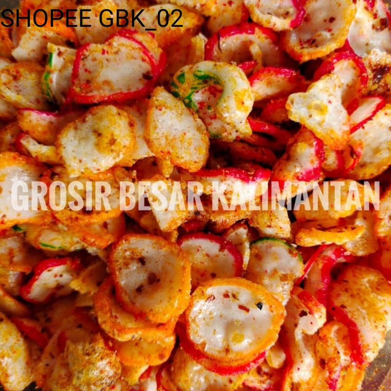 

TERMURAH ISI BANYAK 100GR Krupuk Seblak / Kerupuk Seblak Pedas / Grosir Besar Kalimantan