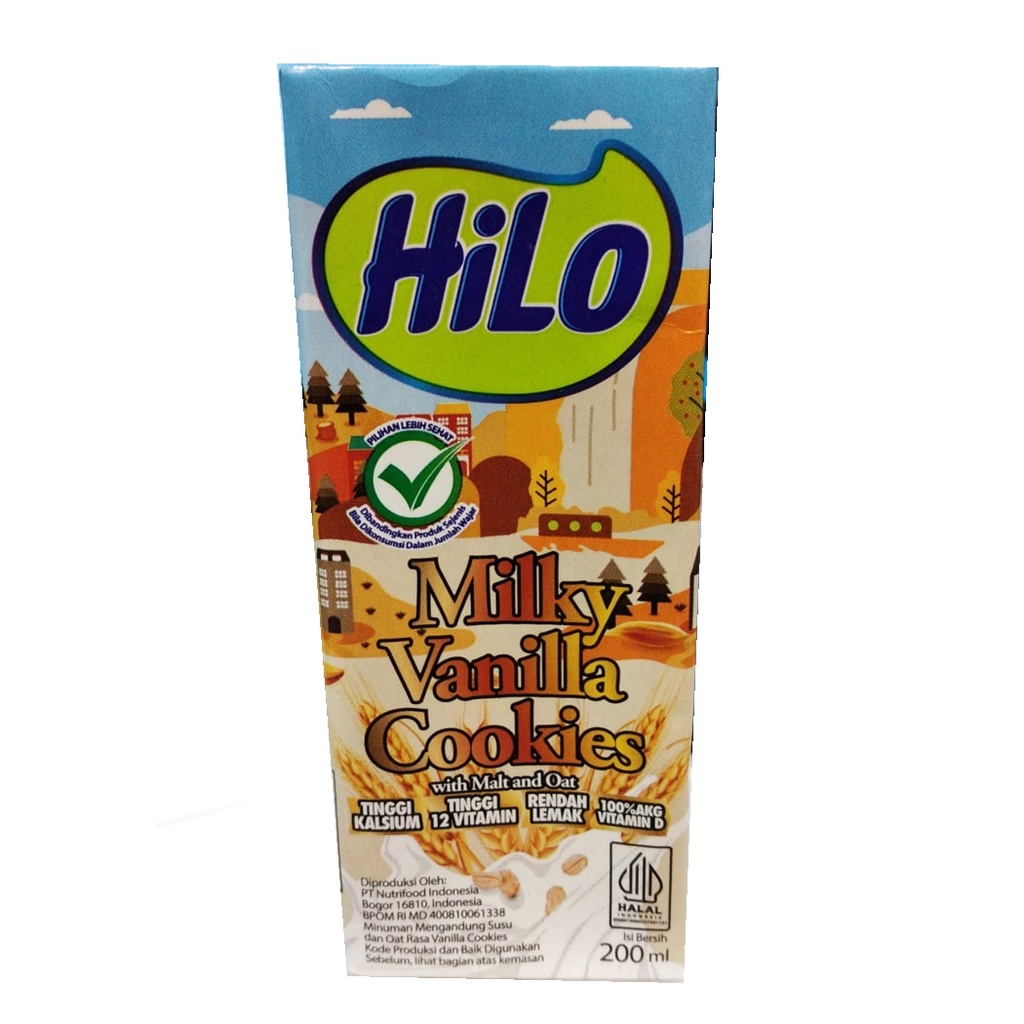 

HILO MILKY VANILLA COOKIES 200ml