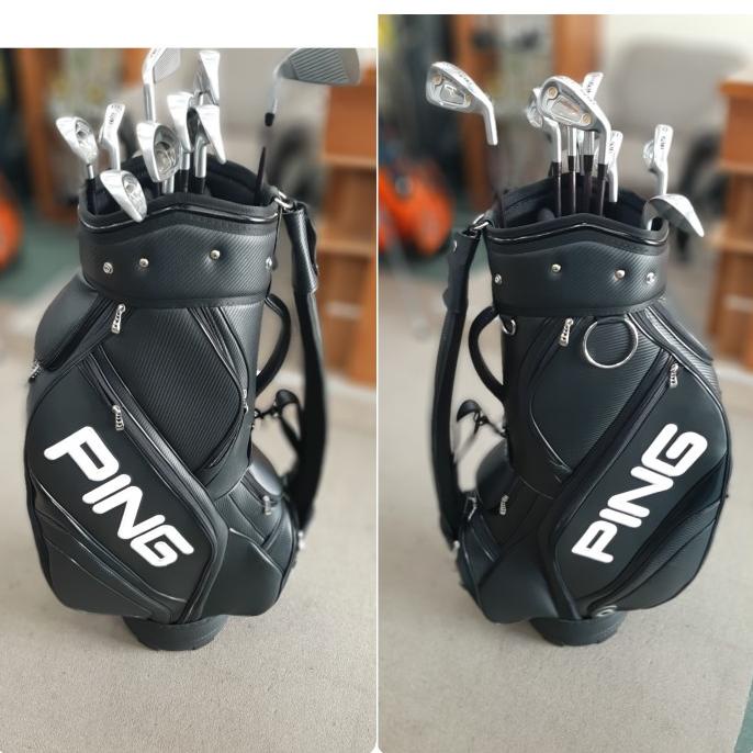Golf bag ping caddie bag ping bag golf ping black