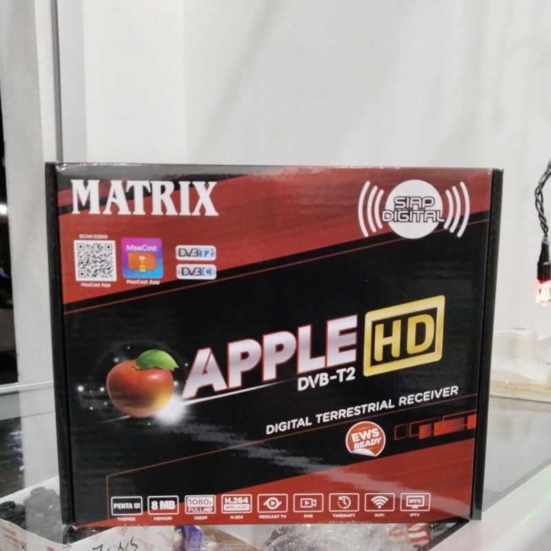 STB matrix merah apple |Set Top Box| MATRIX