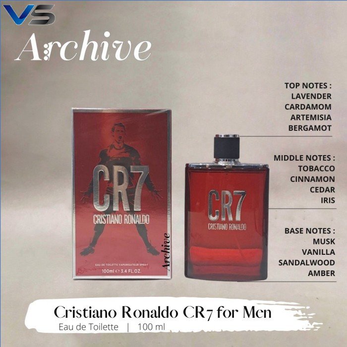 Parfum Original CR7 for Men EDT 100ml V23