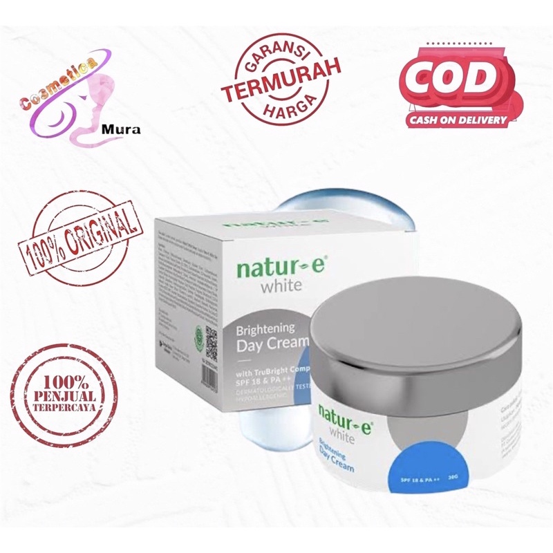 [ white series day cream ] natur e white series day cream - natur e cream siang white series