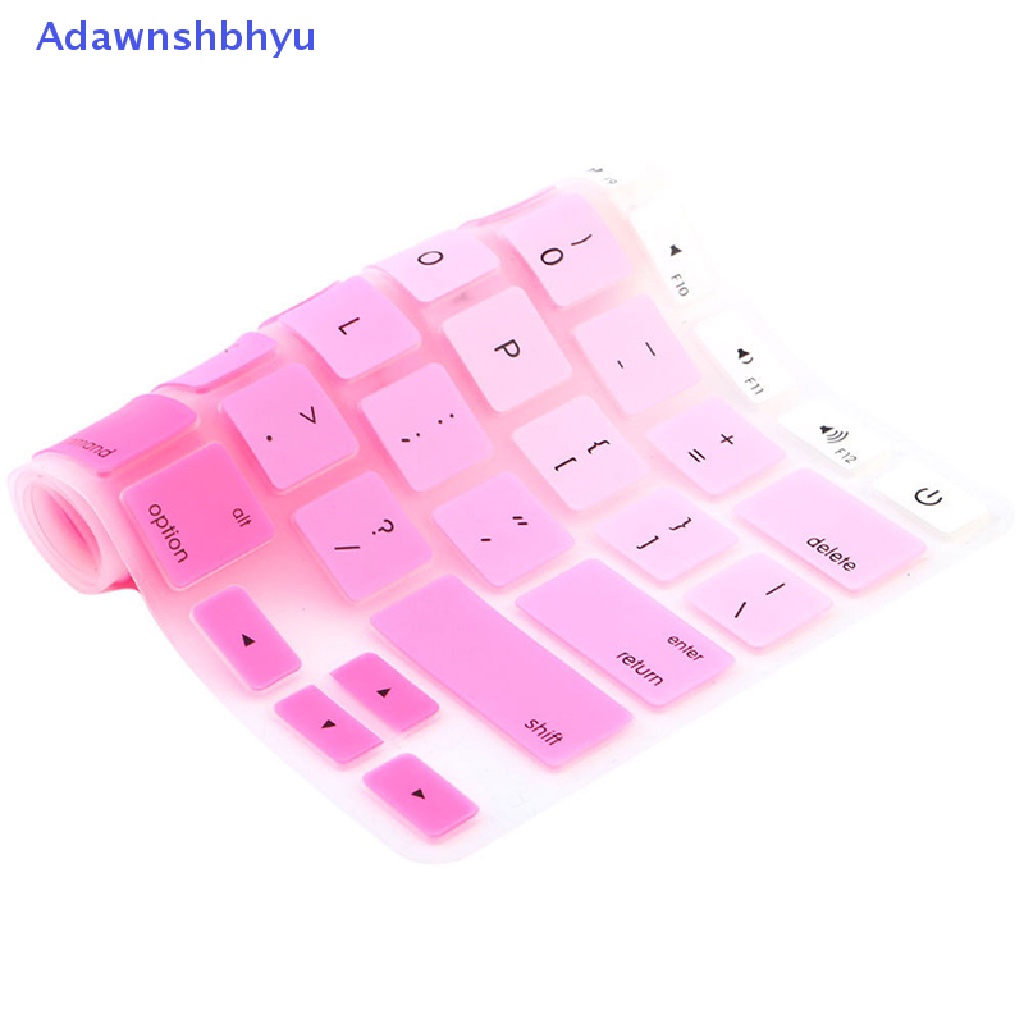 Adhyu Rain Casing Keyboard Silikon Cover Pelindung Skin Untuk iMac Macbook Pro 13 &quot;15&quot; ID