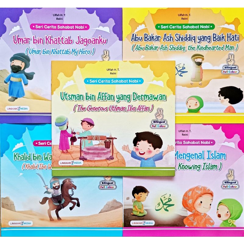 Buku Cerita Anak Islam Seri Sahabat Nabi - Lingkar Media