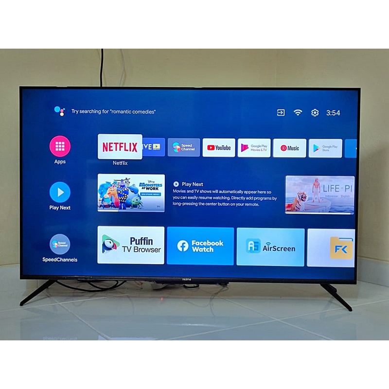Realme Smart TV 4K 50" inch Garansi Resmi Real me Android TV BATAM