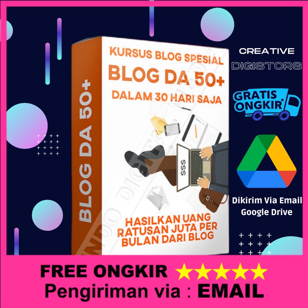 Kursus blog Spesial DA 50+ - Dalam 30 Hari saja l Bergaransi