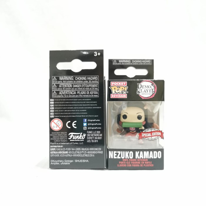 FUNKO POCKET KEYCHAIN POP DEMON SLAYER NEZUKO KAMADO