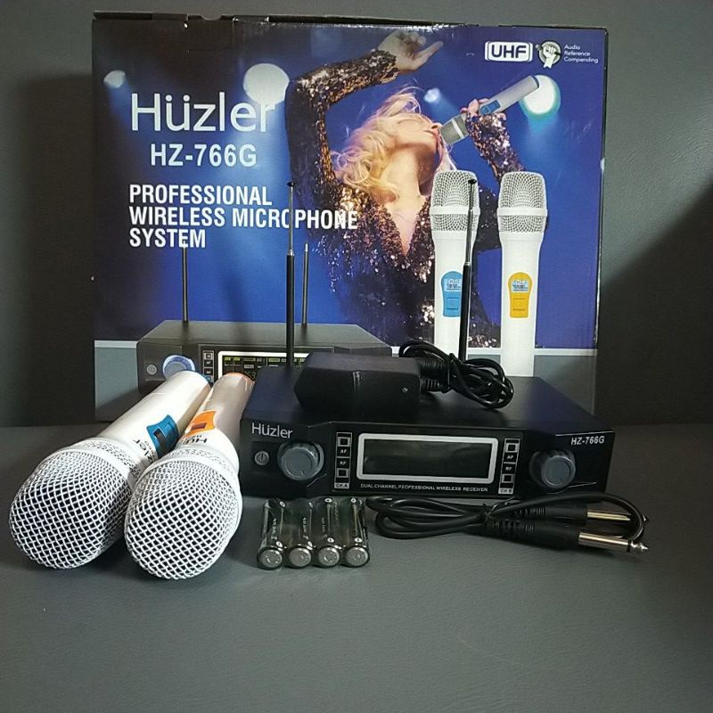 Mic Wireless Huzler HZ-766G