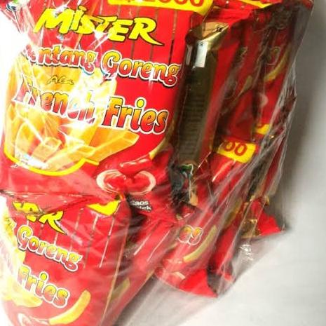 

Terlaku Mister kentang goreng ala french fries ecer 2000 cemilan enak dan murah ( 10pcs ) lengkap dengan sambal colek HR6^^