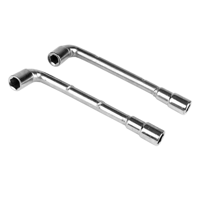 Zzz 6mm/7mm Hexagonal Wrench L-shaped Screw Nut Wrench Alat Pemeliharaan Lengan