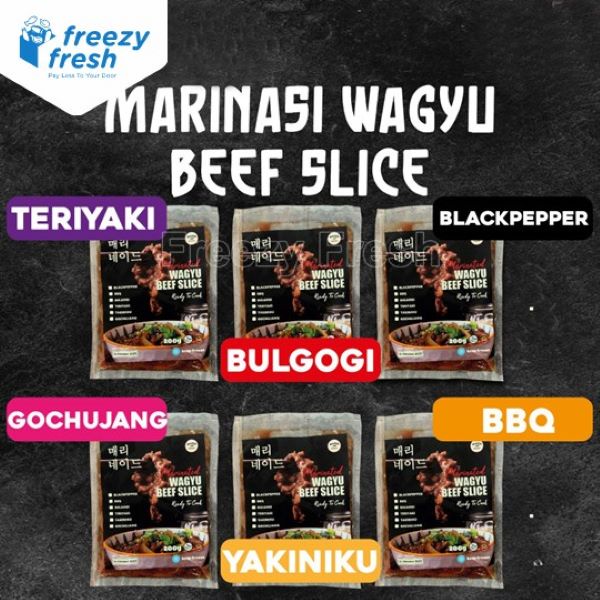 

Marinated Wagyu Beef Slice 200gr by Mafia Daging