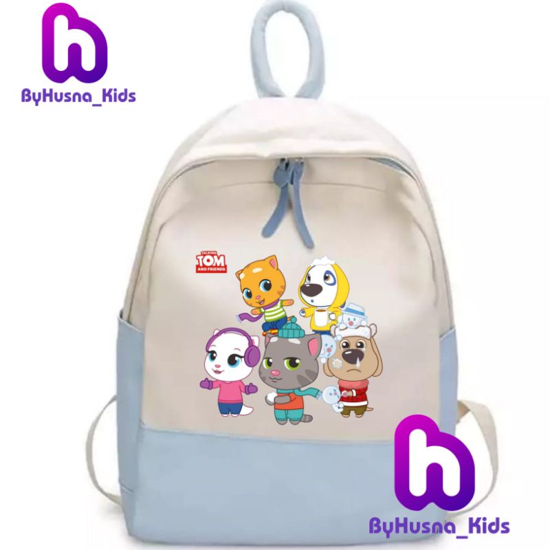 TAS RANSEL ANAK TALKING TOM HEROES TALKING TOM AND FRIENDS CUSTOM