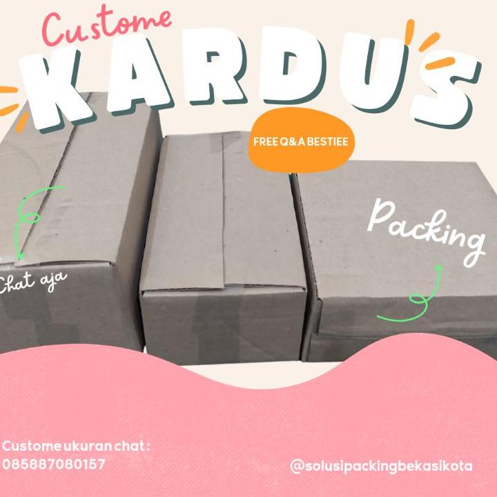 

Kirim Langsung ✼ Kardus Packing Murah Kardus Packing Olshop Kardus tebal!!