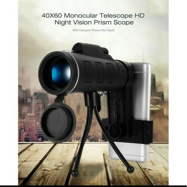 Teleskop Monocular 40x60 Tripod - Teropong Monocular 40x60 - Kenji Shop