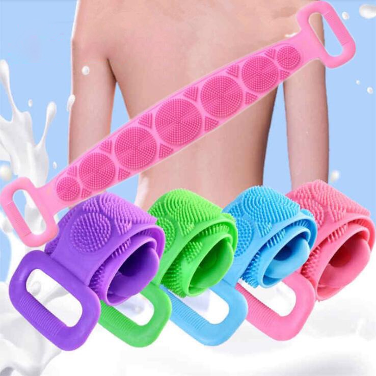 Sikat Punggung Mandi Gosok Badan Bersih Silicon HL SPS 78