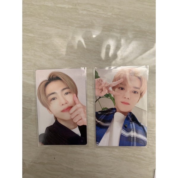 Photocard Yizhiyu Universe NCT Round 1 Jaemin Taeyong Yzy
