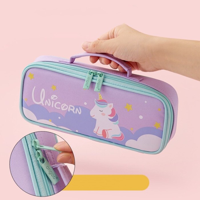 

Tempat Pensil Tempat Pensil / Angoo Dreaming Set Handbag Style Pencil Case Hand