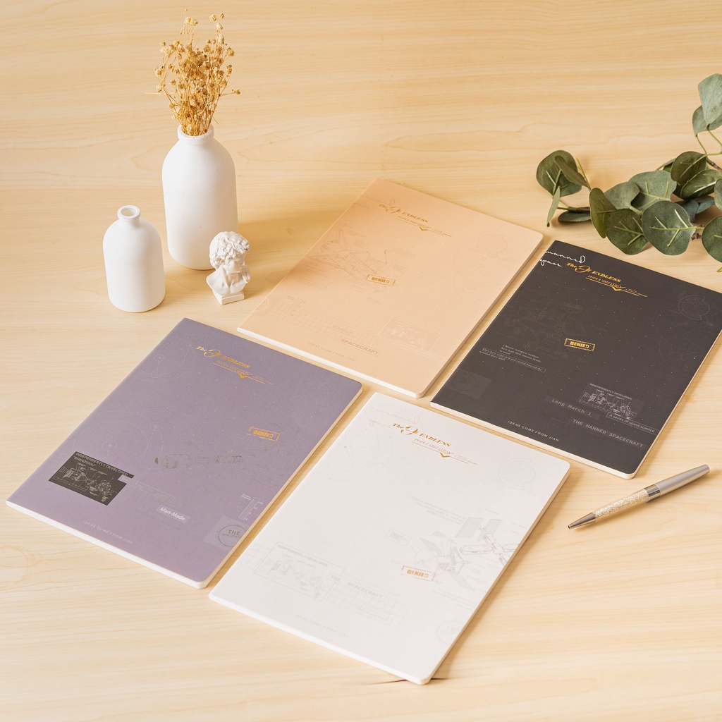 

ARAMI EUN Slim Note Book Agenda Journal Buku Tulis Catatan Kantor Memo Buku Catatan Sekolah Kerja Kantor