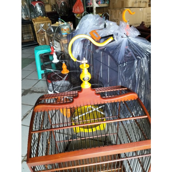 SANGKAR KANDANG KOTAK EBOD JAYA COKLAT NOMOR 1.