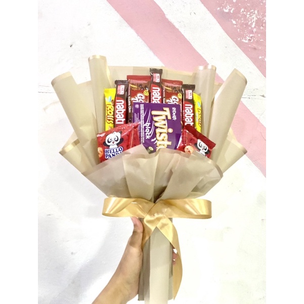 

Bouquet snack / buket makanan