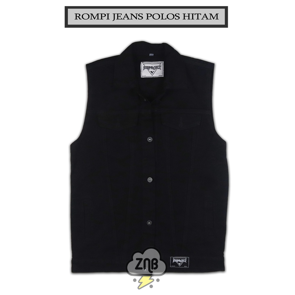 ROMPI HITAM POLOS ROMPI DENIM ROMPI JEANS