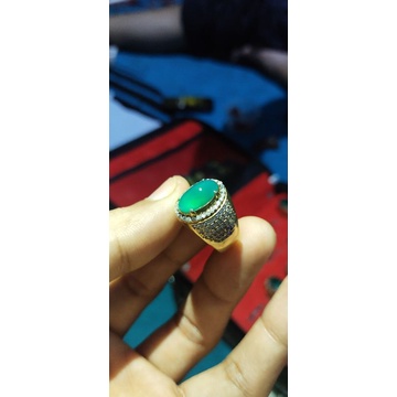 Batu cincin Bacan Ring perak