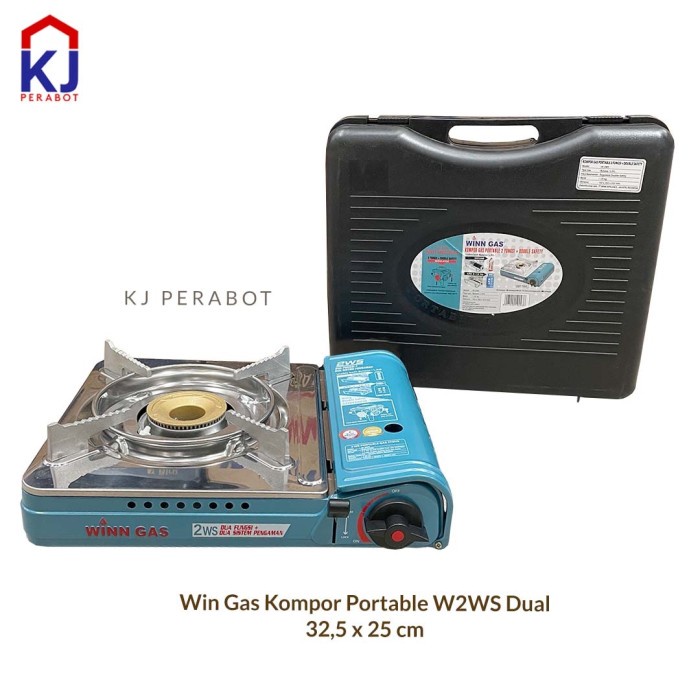 Winn Gas Kompor Portable W2Ws Dual Gas #Original