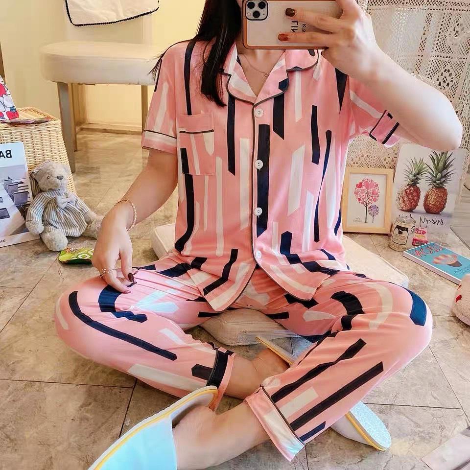 GM ARW108 - Baju Tidur Piyama Set/Piyama Wanita Import/Baju Piyama Lengan Pendek/Short Sleep Wear A1-A10