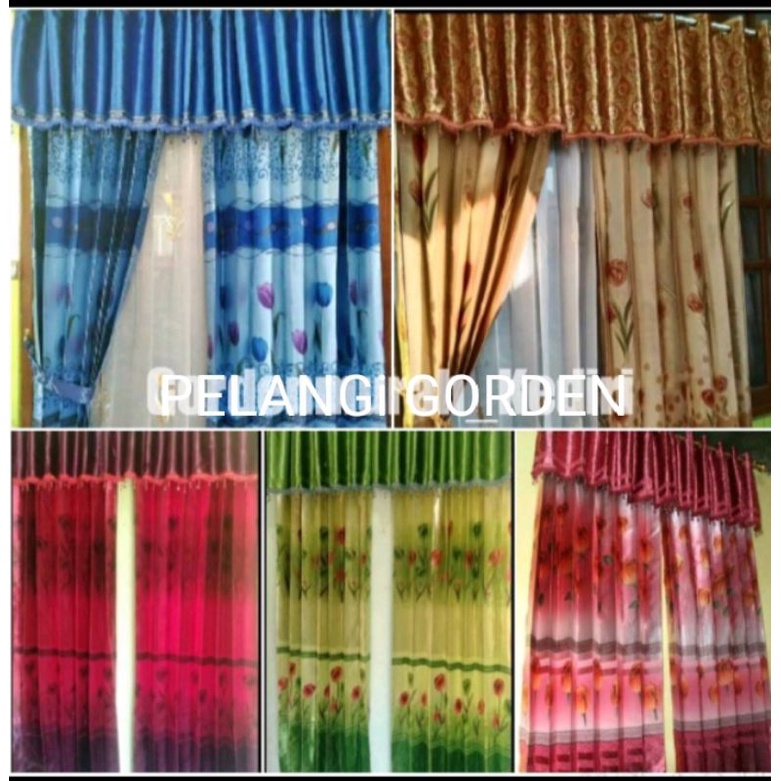 Gorden Blackout poni pisah/Gorden blackout semokring/gorden blackout Tebal/Gorden minimalis/Gorden blackout motif